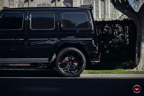 Фото дисков Vossen EVO-3 Черный глянец на Mercedes-Benz G-Class III