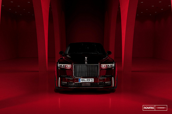Фото дисков NOVITEC SP3 Глянцевый лак на Rolls-Royce Phantom