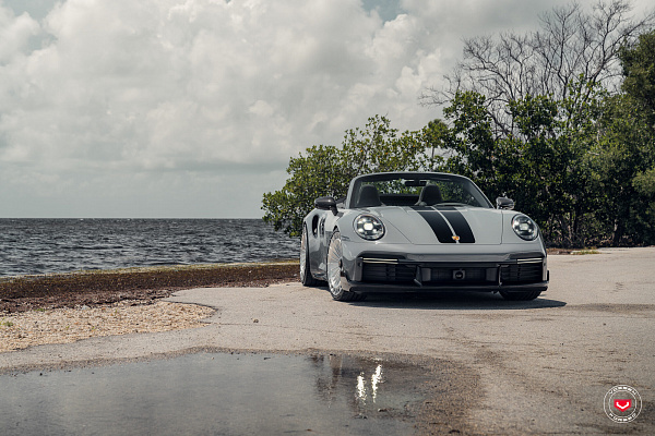 Фото дисков Vossen S21-12 Глянцевый лак на Porsche 911 VIII