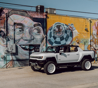 Фото дисков Vossen GNX-02 на GMC Hummer EV