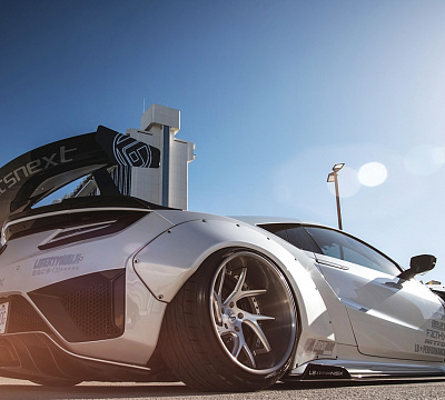Фото дисков Savini SV67 на Acura NSX II