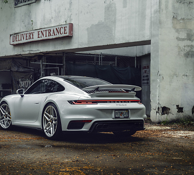 Фото дисков Vossen EVO-1R на Porsche 911 VIII