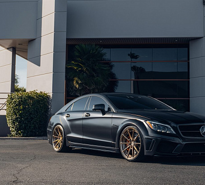 Фото дисков Anrky AN28 на Mercedes-Benz CLS (C218)