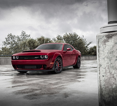 Фото дисков Vossen M-X2 на Dodge Challenger III