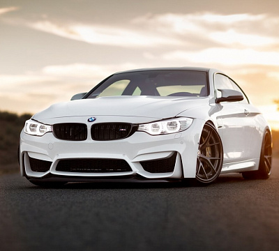 Фото дисков HRE S101 на BMW 4/M4 (F32/F82)