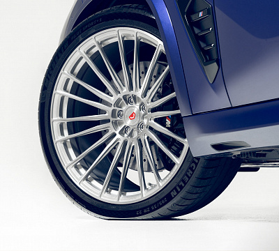 Фото дисков Vossen S17-04 на BMW X5/X5 M (G05/G18/F95)