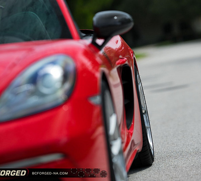 Фото дисков BC Forged HCA381 на Porsche Boxster III