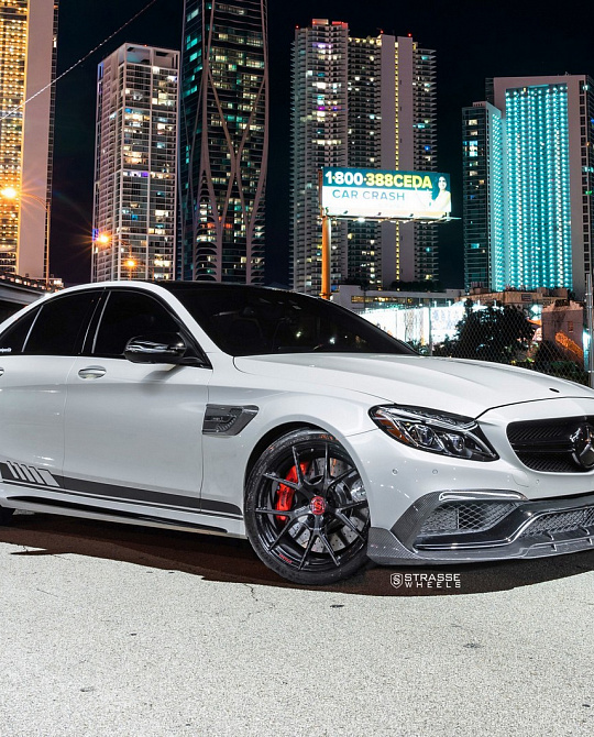 Фото дисков SM5R Deep Concave Monoblock Другой цвет на Mercedes-Benz C-Class (W204)