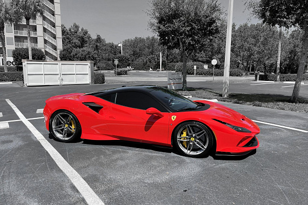 Фото дисков Anrky AN17 Глянцевый тонированный лак на Ferrari F8