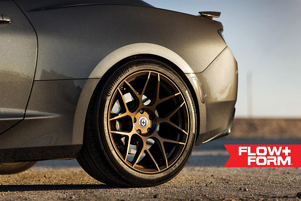 Фото дисков HRE FF01 Глянцевое темное золото на Chevrolet Camaro VI