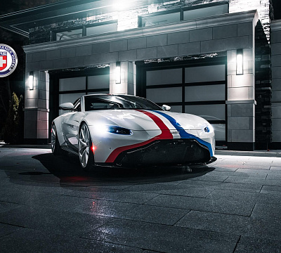 Фото дисков HRE P204 на Aston Martin Vantage 4