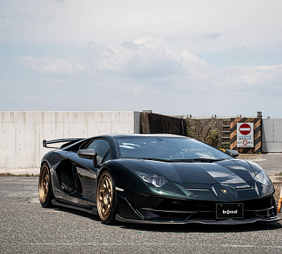 Фото дисков HRE 454 GTM на Lamborghini Aventador