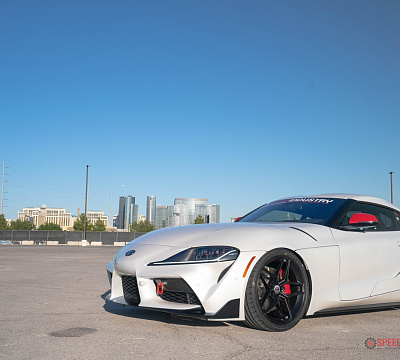 Фото дисков HRE FF11 на Toyota Supra A90