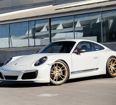 Фото дисков Vossen S17-06 на Porsche 911 VII