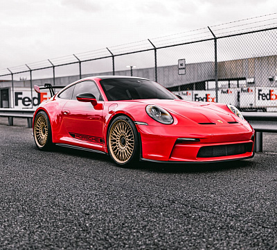 Фото дисков Brixton Forged TR20 на Porsche 911 VIII
