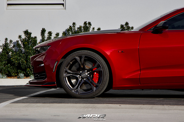 Фото дисков MRR M017 Черный сатин на Chevrolet Camaro VI