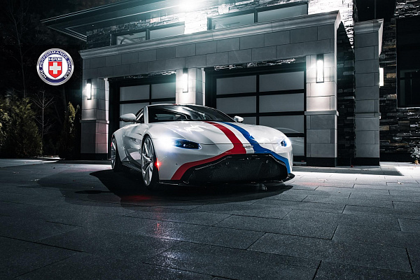 Фото дисков HRE P204 Глянцевый лак на Aston Martin Vantage 4