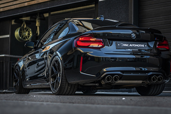 Фото дисков Vossen HF-5 Черный сатин на BMW 2/M2 (F22/F87)