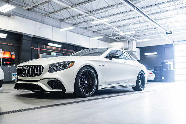 Фото дисков HRE S209 Черный сатин на Mercedes-Benz S-Class (W222, C217)
