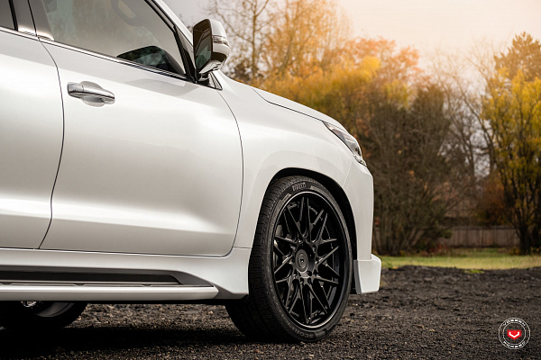 Фото дисков Vossen S17-07 (3-Piece) Черный сатин на Lexus LX III