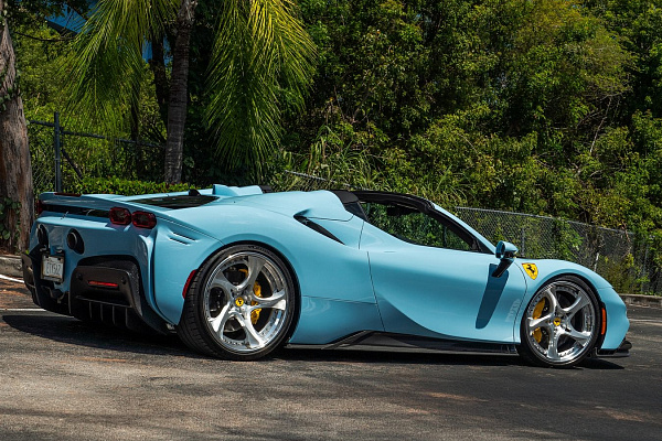 Фото дисков Anrky XR-305 Глянцевый лак на Ferrari SF90