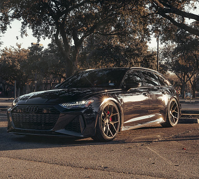 Фото дисков Vossen HF-5 на Audi A/RS 6 (C8)