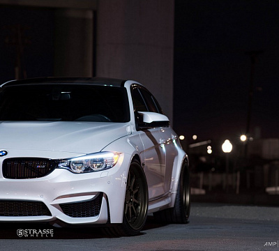 Фото дисков Strasse Wheels R10 Competition на BMW 3/M3 (F3x/F80)