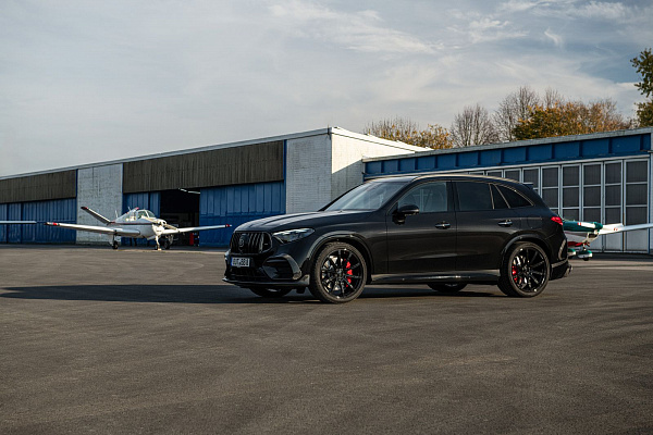 Фото дисков BRABUS Monoblock Z (Platinum Edition) Черный глянец на Mercedes-Benz GLC (X253, C253)