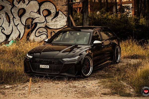 Фото дисков Vossen S17-07 (3-Piece) Черный сатин на Audi A/RS 6 (C8)