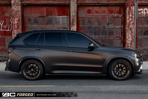 Фото дисков BC Forged HCA162 Черный матовый на BMW X5/X5 M (F15/F85)