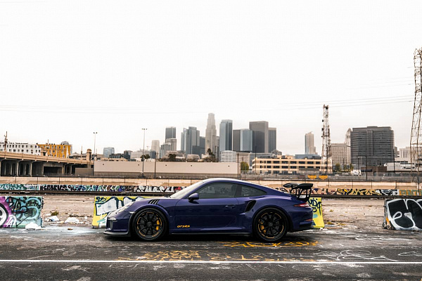 Фото дисков Brixton Forged R11-RS Черный сатин на Porsche 911 VII