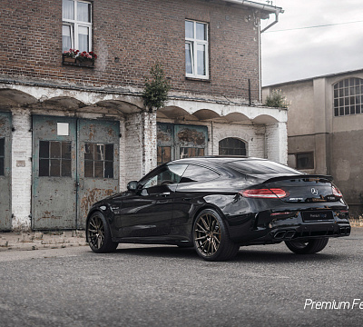 Фото дисков Vossen HF-4T на Mercedes-Benz C-Class (W205)