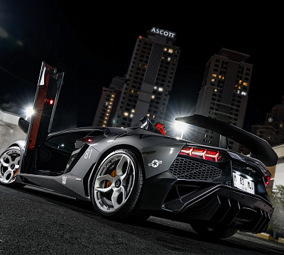 Фото дисков Brixton Forged NC01-R на Lamborghini Aventador