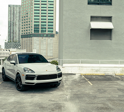 Фото дисков Vossen HF-5 на Porsche Cayenne III