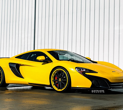 Фото дисков Strasse Wheels SV1 Deep Concave FS на McLaren 650S