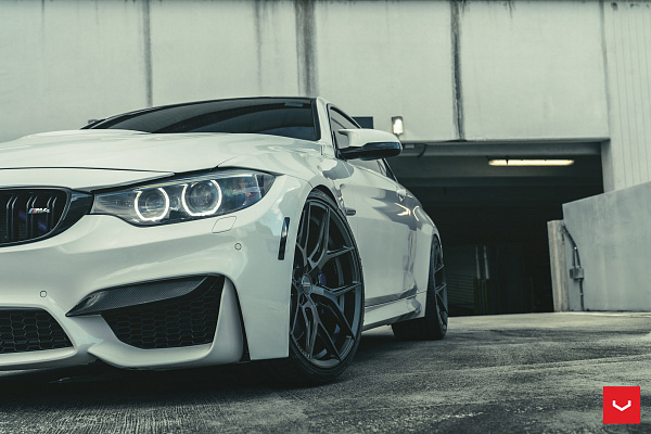 Фото дисков Vossen HF-5 Сатиновый графит на BMW 4/M4 (F32/F82)