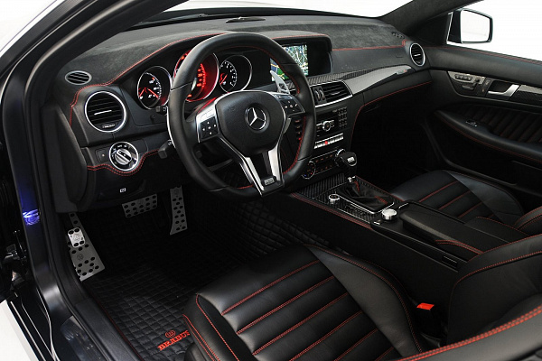 Фото дисков BRABUS Monoblock R Глянцевый графит на Mercedes-Benz C-Class (W204)