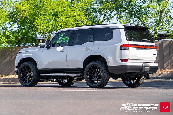 Фото дисков Vossen HF6-1 Черный глянец на Lexus GX III