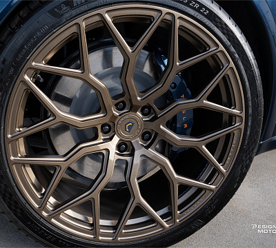 Фото дисков Vossen S17-01 на Tesla Model X