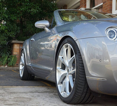 Фото дисков HRE P101 на Bentley Continental GT I