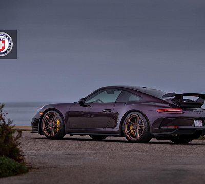Фото дисков HRE P207 на Porsche 911 VII