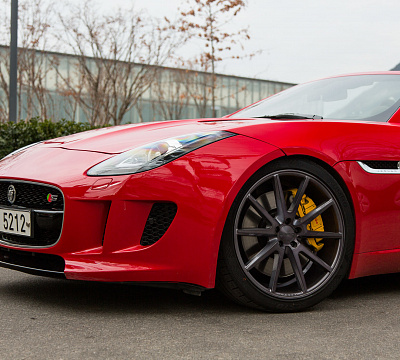 Фото дисков Vossen VFS-1 на Jaguar F-Type