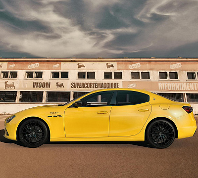 Фото дисков Maserati TITANO на Maserati Ghibli