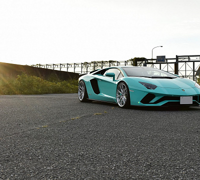 Фото дисков Anrky S1-X5 на Lamborghini Aventador