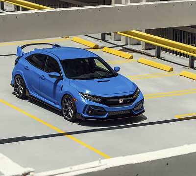 Фото дисков Vossen HF-5 на Honda Civic Type R FK8