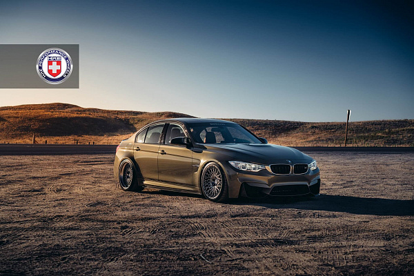 Фото дисков HRE 501 Глянцевый лак на BMW 3/M3 (F3x/F80)