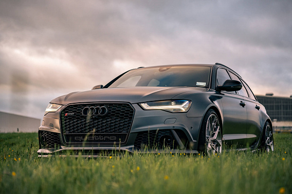 Фото дисков HRE FF10 Серебро на Audi A/RS 6 (C7)