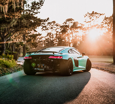 Фото дисков Brixton Forged PF8 на Audi R8 (4S)