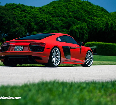 Фото дисков HRE P201 на Audi R8 (4S)