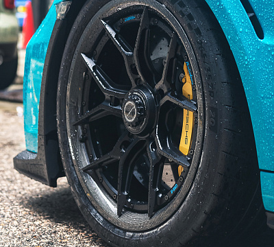 Фото дисков Brixton Forged CM5-R на Porsche 911 VII